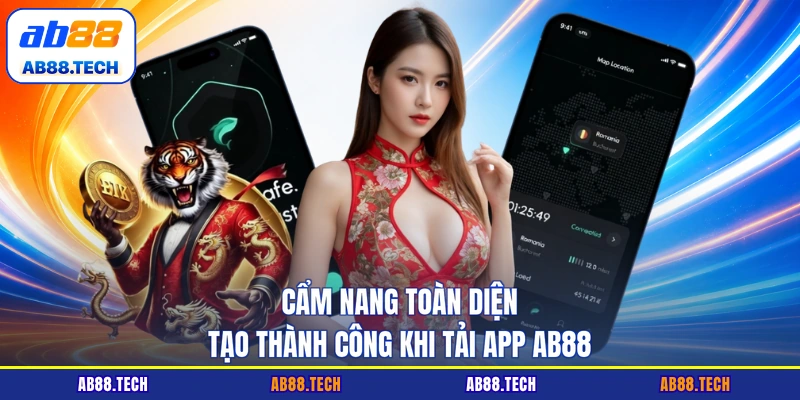 Cẩm nang toàn diện tạo thành công khi tải app AB88