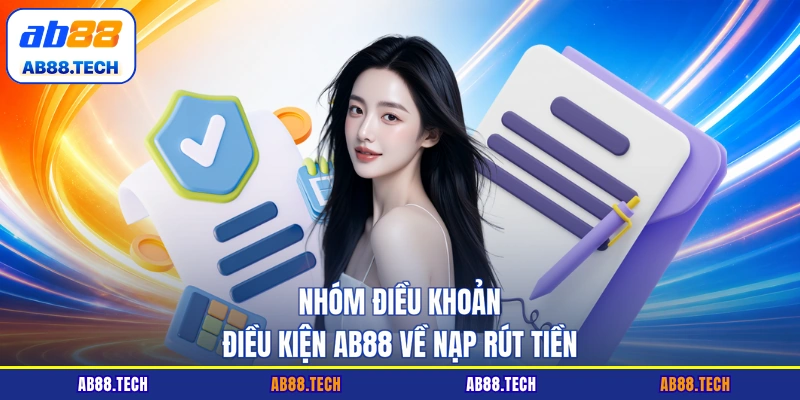 Nhóm điều khoản điều kiện AB88 về nạp rút tiền